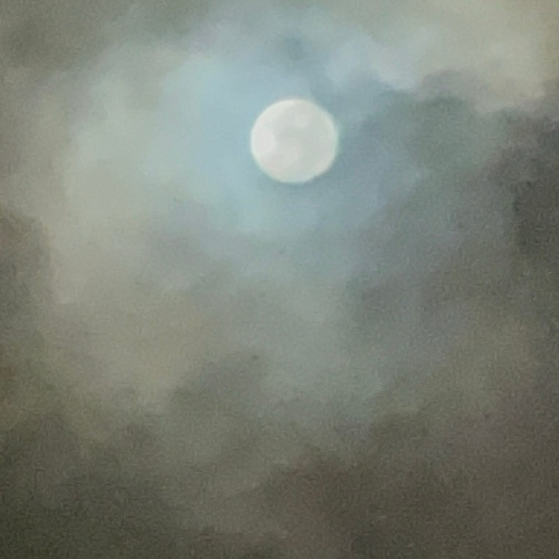 Moonlight Dances With Clouded Airwaves
